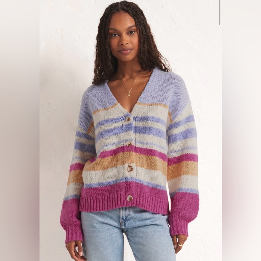 Z Supply Brand, Cardigan Sweater, Large
